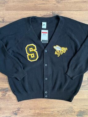 Nike SB Skate Cardigan ‘Black Yellow’ (size mens L)